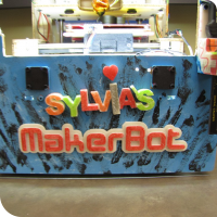 The front of Sylvia's Makerbot