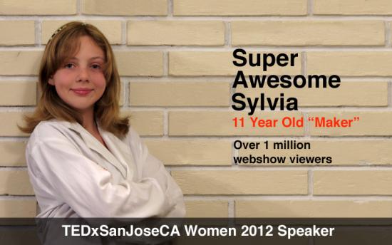 The official image of Sylvia for TEDx San Jose CA Women